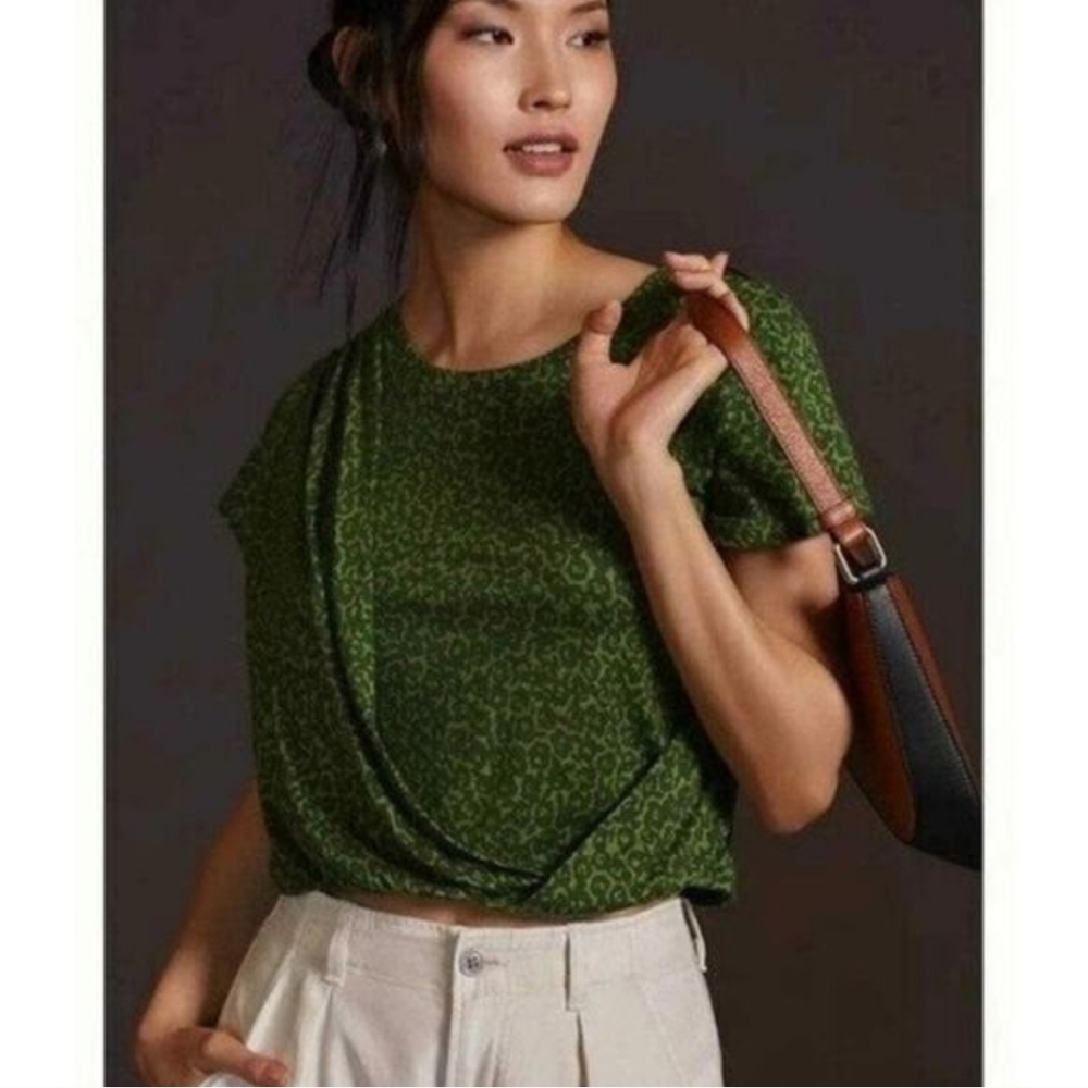 Anthropologie Short Sleeve Top
